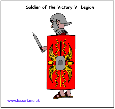 Roman Soldier Cartoon