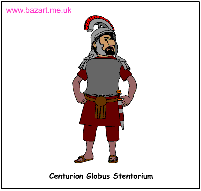 Roman Centurion cartoon